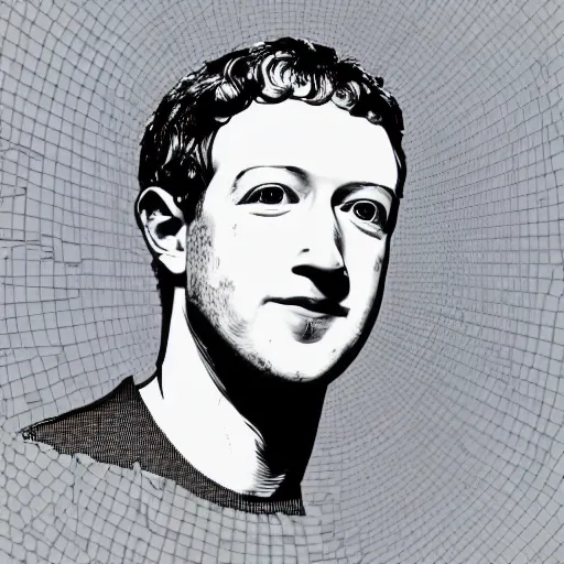 Image similar to Mark zuckerberg by meatcanyon