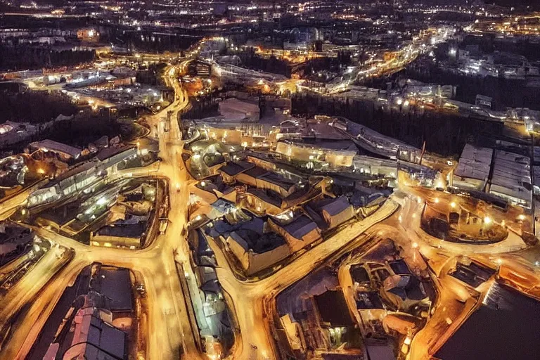 Prompt: a iphone 6 photo of typical russian city yard at evening,