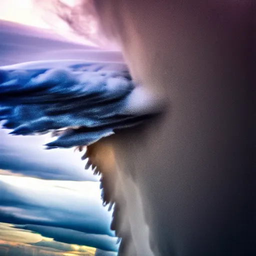 Image similar to tornado above hannover, germany, dramatic, sharp focus, photo taken by a nikon, very detailed