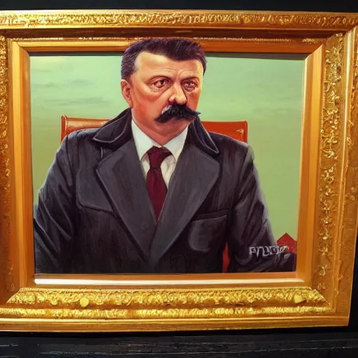 Prompt: Portrait of Igor Ivanovich Strelkov deciding what to order at McDonald's, photo-realistic, color image, 2K, highly detailed