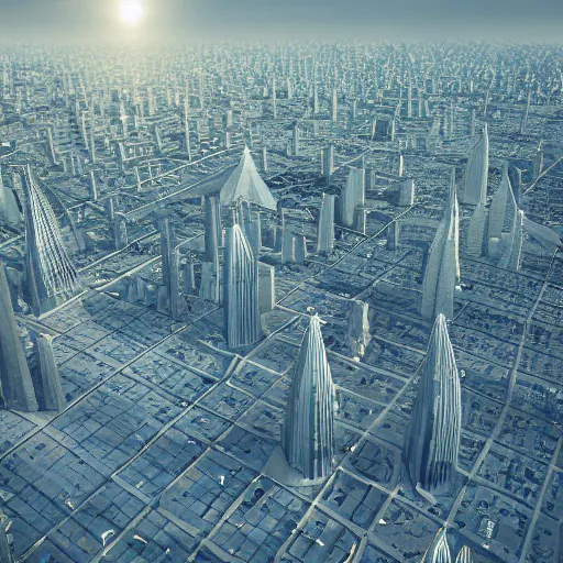 Image similar to imaginary cities designed by norman foster, parametric, algorithmic, swarm, ecology, hyperrealistic, octane render, artstation.