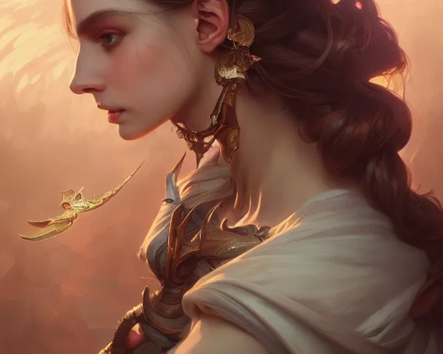 Image similar to photography of raffaello sanizo, deep focus, d & d, fantasy, intricate, elegant, highly detailed, digital painting, artstation, concept art, matte, sharp focus, illustration, hearthstone, art by artgerm and greg rutkowski and alphonse mucha