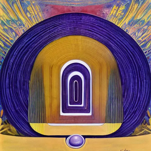 Image similar to Magical Amun-Ra Infinite Nexus Portal, Margaret Clarke, Kay Nielsen, Oils, hyperrealism