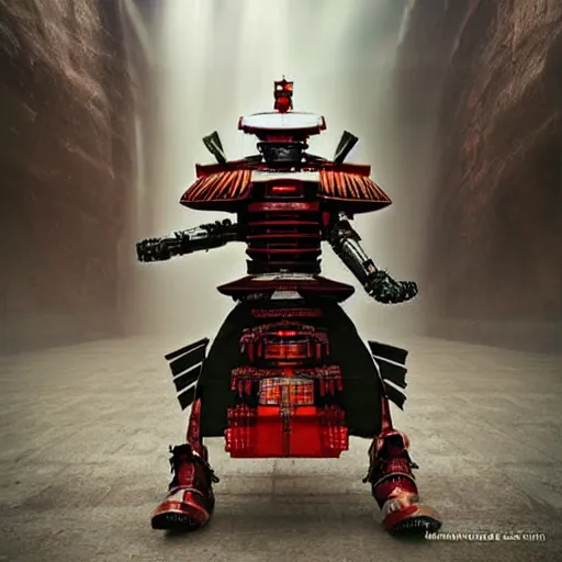 Image similar to 100 robot samurai pictures futuristic photorealism