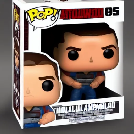 Image similar to schwarzenegger in total recall 1990 funko pop figure