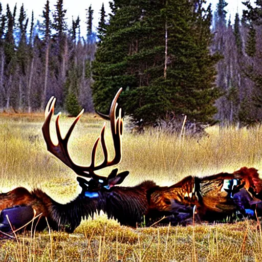 Image similar to elk centipede