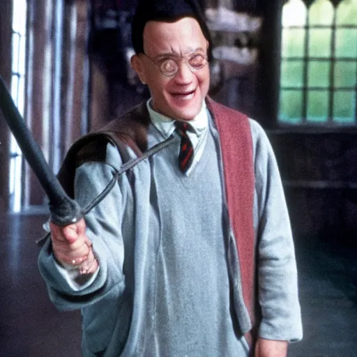 Image similar to tom hanks as harry potter