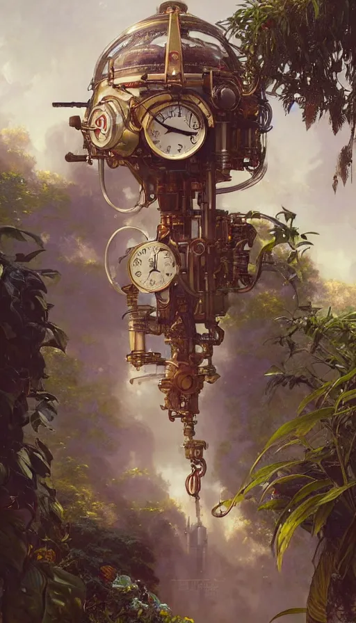 Image similar to hyper realistic time machine schematics, cyberpunk, design on white background, beautiful details, lush foliage, drawn by john singer sargent, tom bagshaw, norman rockwell, alphonso mucha, lolish, trending on artstation