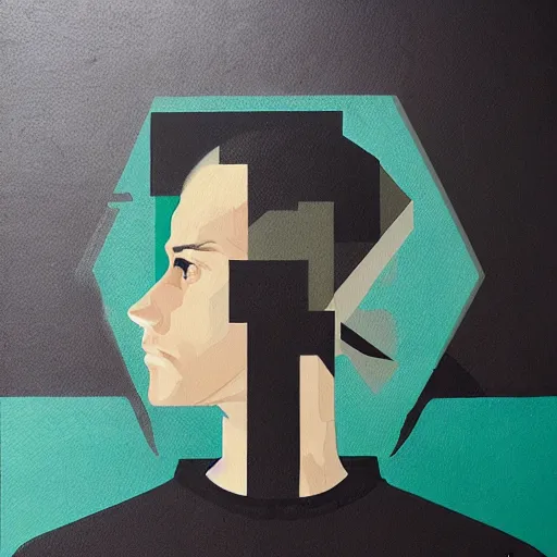 Image similar to MGS3 profile picture by Sachin Teng, asymmetrical, Organic Painting , Violent, Dark, Powerful, geometric shapes, hard edges, graffiti, street art:2 by Sachin Teng:4