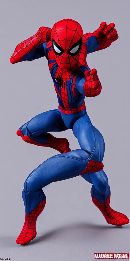 Image similar to wolverine::Spider-man, vinyl toy figurine, 4k, top down lighting, denoise