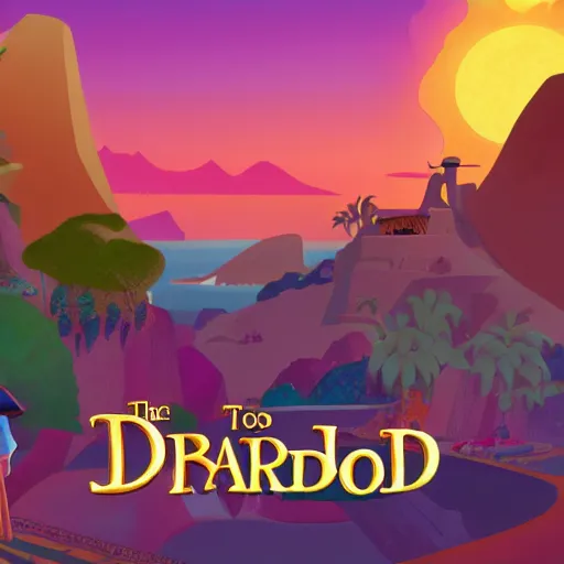 Prompt: the road to el dorado by dreamworks