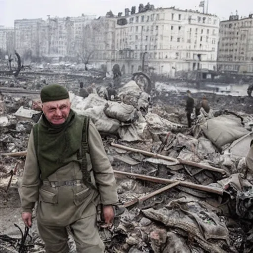 Image similar to ukraine when war is over