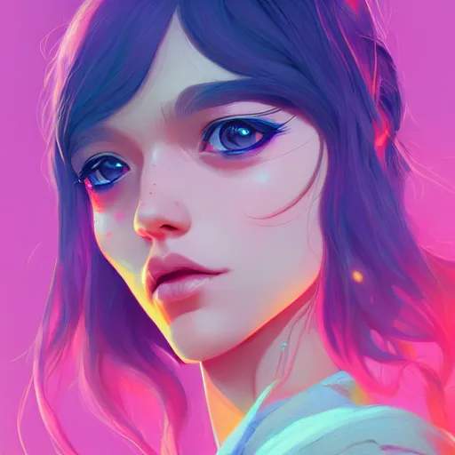 Prompt: portrait of a beautiful hippie, art by lois van baarle and ross tran and sam yang and ilya kuvshinov and guweiz, digital art, high detail, sharp focus, unreal engine 5, trending on artstation, deviantart, pinterest, 4 k uhd image