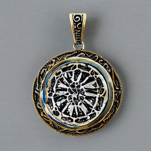 Image similar to cursed pendant