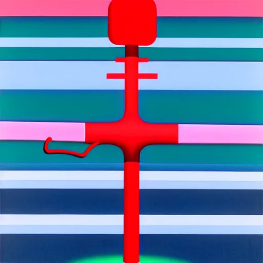 Image similar to stop sign by shusei nagaoka, kaws, david rudnick, airbrush on canvas, pastell colours, cell shaded, highly detailed