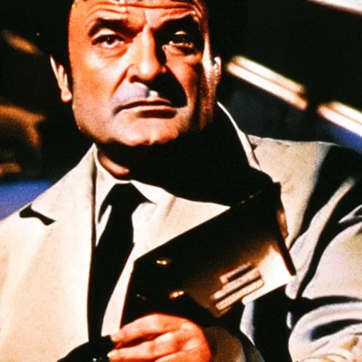 Prompt: detective columbo in space. tv quality.