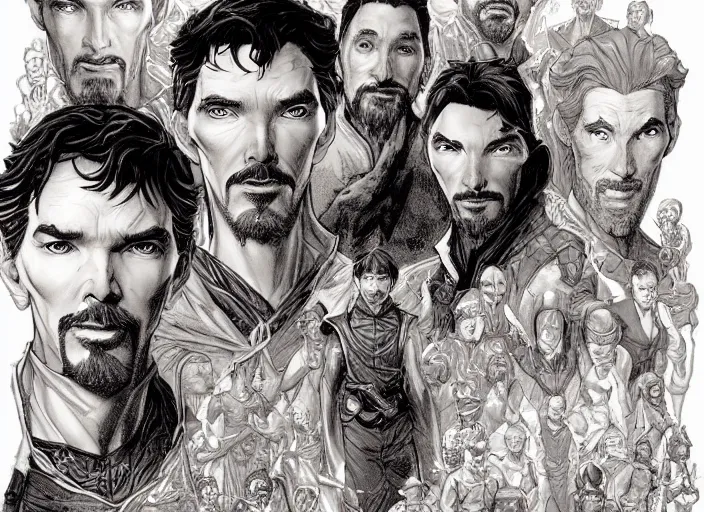 Image similar to a highly detailed [ avatar ] portrait of stephen strange, james gurney, james jean