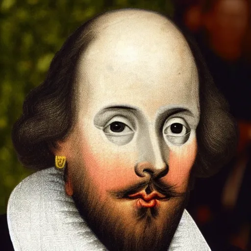 Image similar to photo of william shakespeare at the met gala