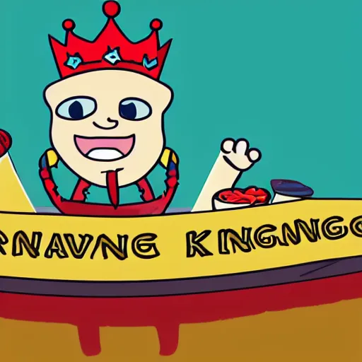 Image similar to mayonnaise king character