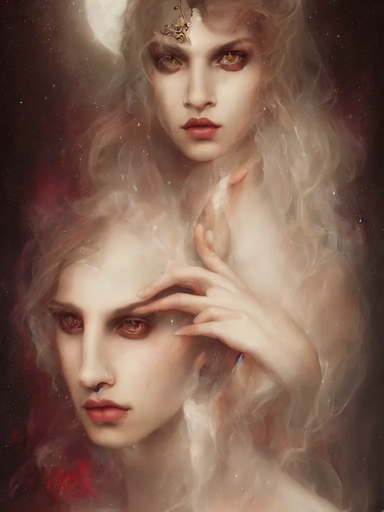 Image similar to Potrait of a Magical Renaissance Prince, by Tom Bagshaw