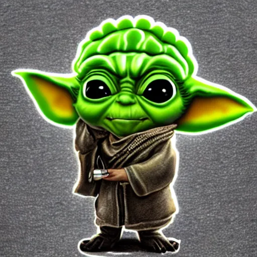 Image similar to chibi yoda