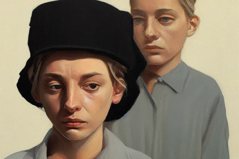 Image similar to portrait artwork by tim eitel