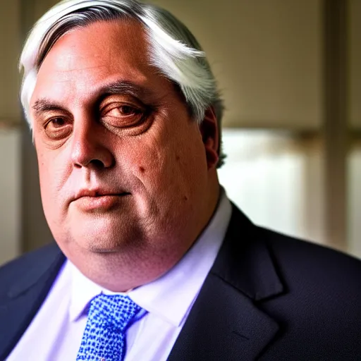 Prompt: portrait of Senator Clive Palmer, 4K