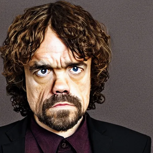 Prompt: peter dinklage by terry gilliam, hd, detailed, 4 k, award winning