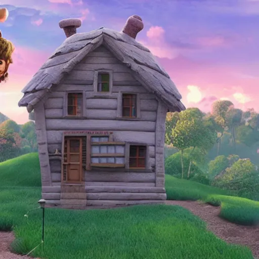 Image similar to house from up movie