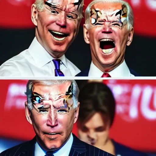 Prompt: extreme silly face championship joe biden's winning entry, face pulling world tournament 2 0 1 9