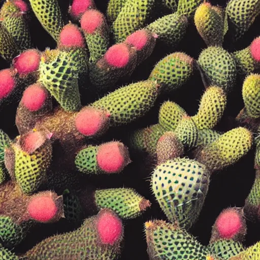 Image similar to prickly pears with a sign that say'cactus'