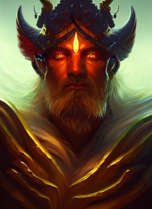 Image similar to a _ fantasy _ style _ portrait _ painting _ of cyric dnd deity oil _ painting _ unreal _ 5 _ daz. _ rpg _ portrait _ extremely _ detailed _ artgerm _ greg _ rutkowski _ greg