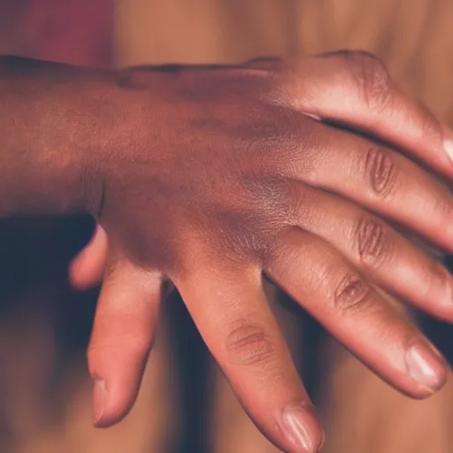 Image similar to close-up photo of a person's hands
