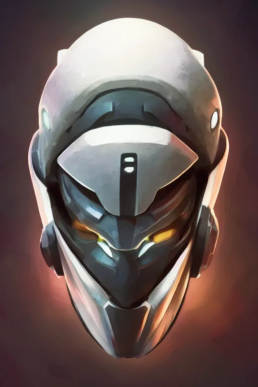 Image similar to epic mask helmet robot ninja portrait stylized as fornite style game design fanart by concept artist gervasio canda, behance hd by jesper ejsing, by rhads, makoto shinkai and lois van baarle, ilya kuvshinov, rossdraws global illumination radiating a glowing aura global illumination ray tracing hdr render in unreal engine 5