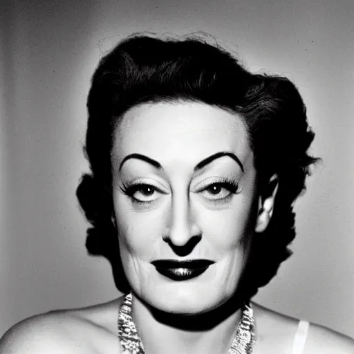 Image similar to joan crawford smoking a joint or cigarette, photo journalism, portrait, in the style of anna leibovitz
