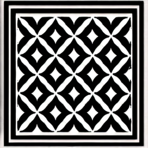 Image similar to black and white stencil vector svg laser decorative pattern