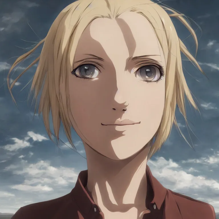 Portrait Of Beautiful Annie Leonhart Anime Stable Diffusion Openart