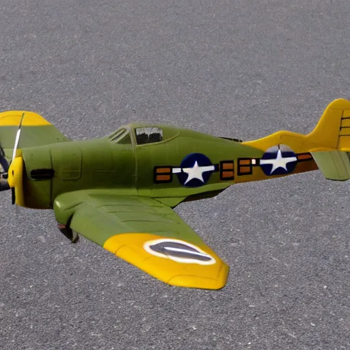 Prompt: p-41 fighter plane