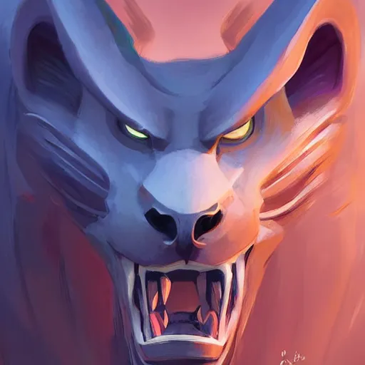 Image similar to face icon stylized minimalist beastwars, loftis, cory behance hd by jesper ejsing, by rhads, makoto shinkai and lois van baarle, ilya kuvshinov, rossdraws global illumination