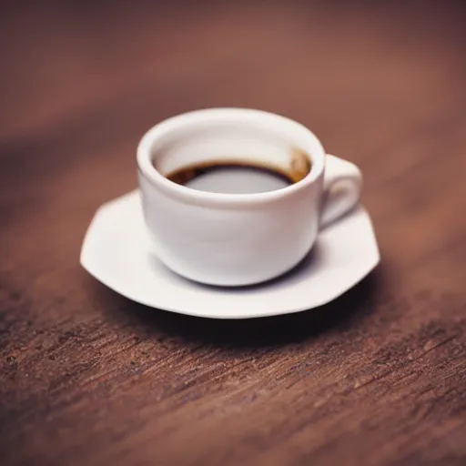 Image similar to tilt-shift photography of a man sitting on the rim of a coffee mug, 8k, ultra realistic, render