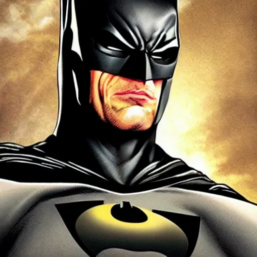 Image similar to Timothy Olyphant as Batman, HD, Hyper realistic, intricate detail