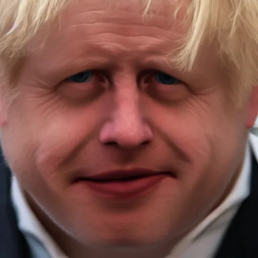 Image similar to ultra sounds photo of boris johnson in the womb