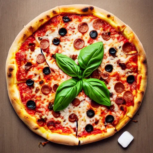 Prompt: pizza pie, italian