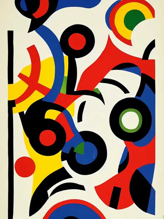 Prompt: newest Brazilian Modern Art Week poster 1922, modernism, minimalist, designed by Di Cavalcanti