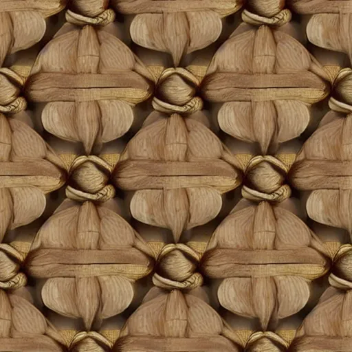 Image similar to seamless tiling texture of knotted wood