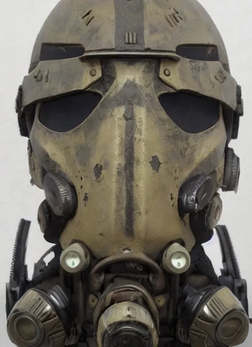 Image similar to call of duty, battlefied, spec - ops head with mask, fallout design, special forces, dark design, professional photo, intricate details