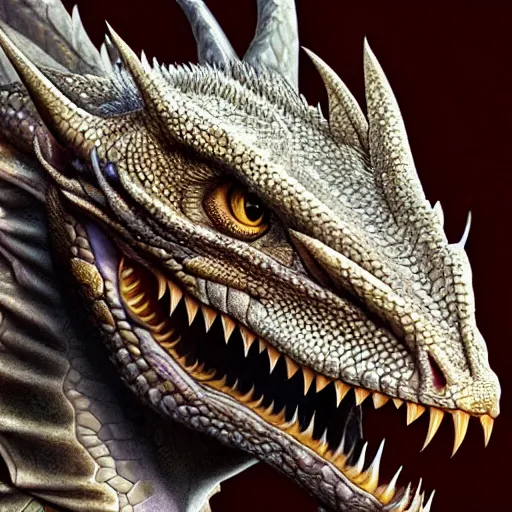 Hyper Realistic Fantasy Dragon in 8k · Creative Fabrica, dragon