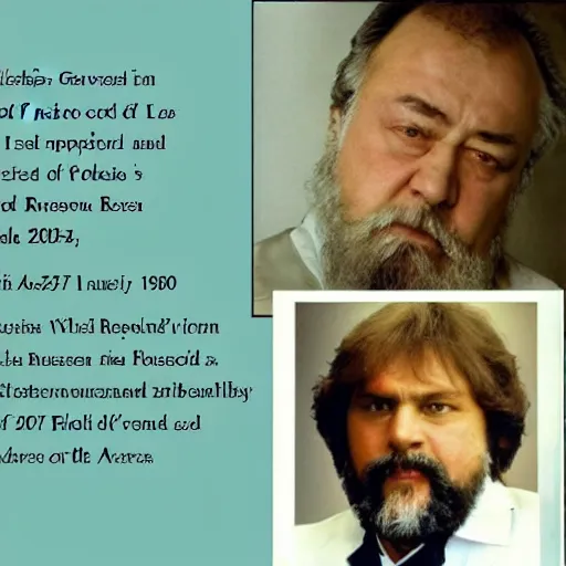 Image similar to aleksandr gavrilovich abdulov 2 9 may 1 9 5 3 - 3 january 2 0 0 8 was a soviet and russian actor, and a people's artist of the rsfsr ( 1 9 9 1 )