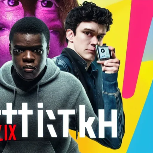 Image similar to black mirror episode, netflix series, bandersnatch