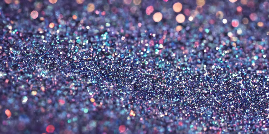 Image similar to millions of particles floating in water, glitter, insanely high resolution, high fidelity, 8 k, shallow depth of field